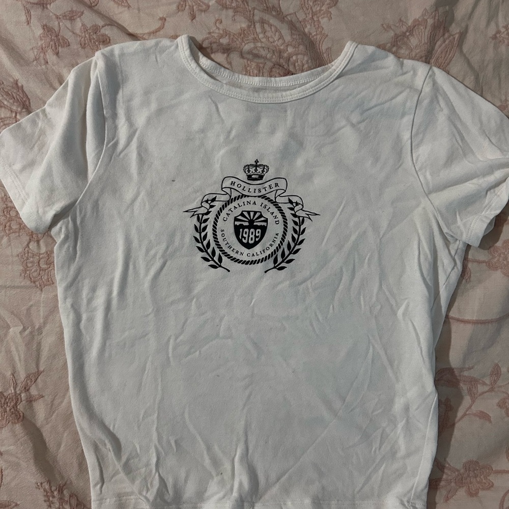 White Graphic Tee